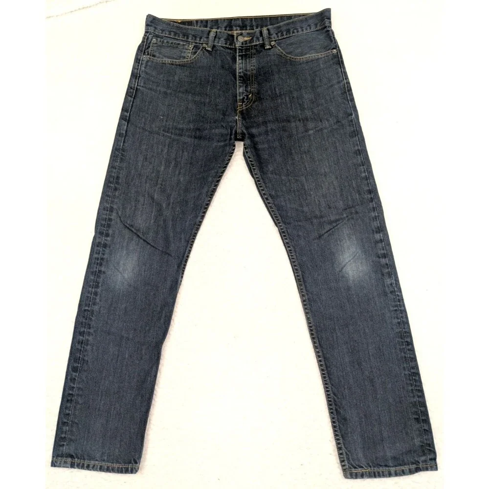 Levi’s 508 Regular Taper Jeans Men's 35x29 Medium Wash Dark Indigo 100% Cotton